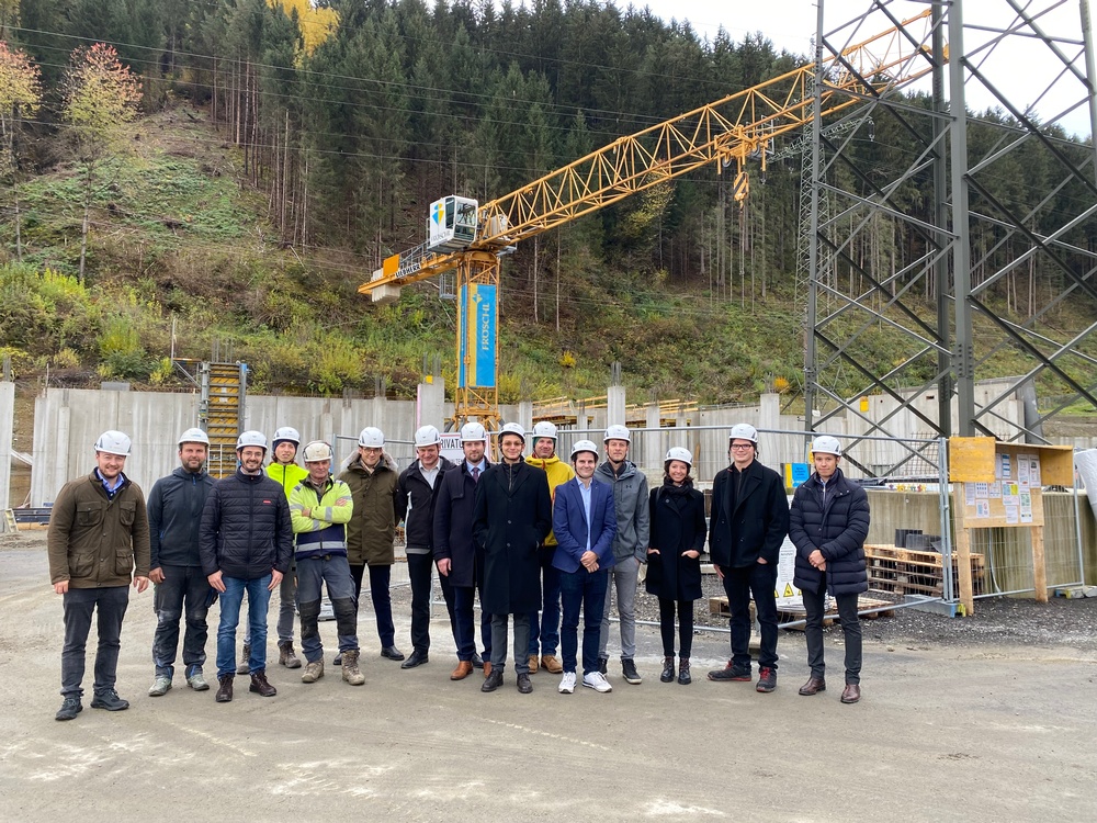 Fröschl Baustelle Thöni Werk III