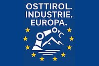 Das Logo der Radioreihe Osttirol – Industrie – Europa