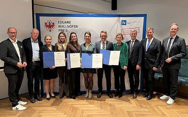 Die GewinnerInnen des Eduard-Wallnöfer-Preises 2026