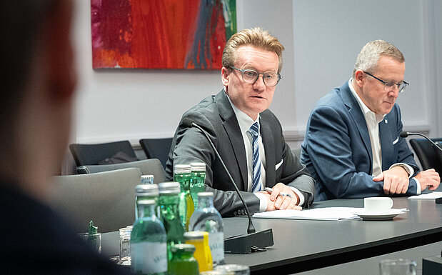 Georg Knill und Robert Machtlinger