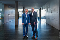 US-Botschafter Arthur G. Fisher mit IV-Tirol-Präsident Max Kloger