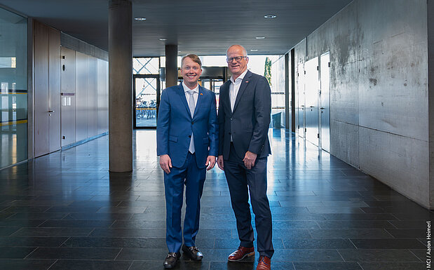 US-Botschafter Arthur G. Fisher mit IV-Tirol-Präsident Max Kloger