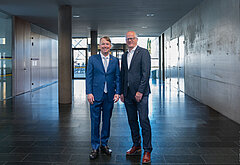 US-Botschafter Arthur G. Fisher mit IV-Tirol-Präsident Max Kloger