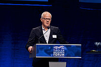 IV-Tirol-Präsident Max Kloger bei seiner Eröffnungsrede beim 33. Tiroler Wirtschaftsforum