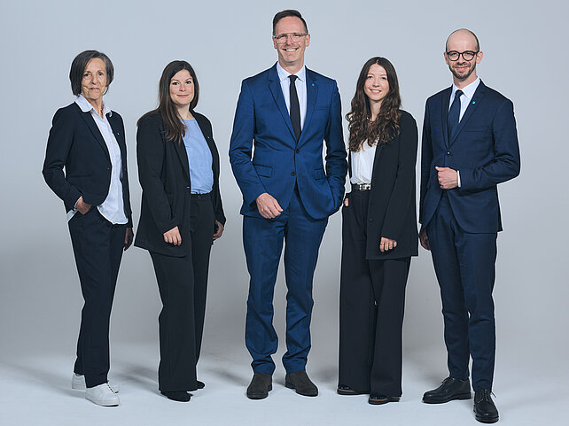 Gruppenbild des Teams der IV Tirol